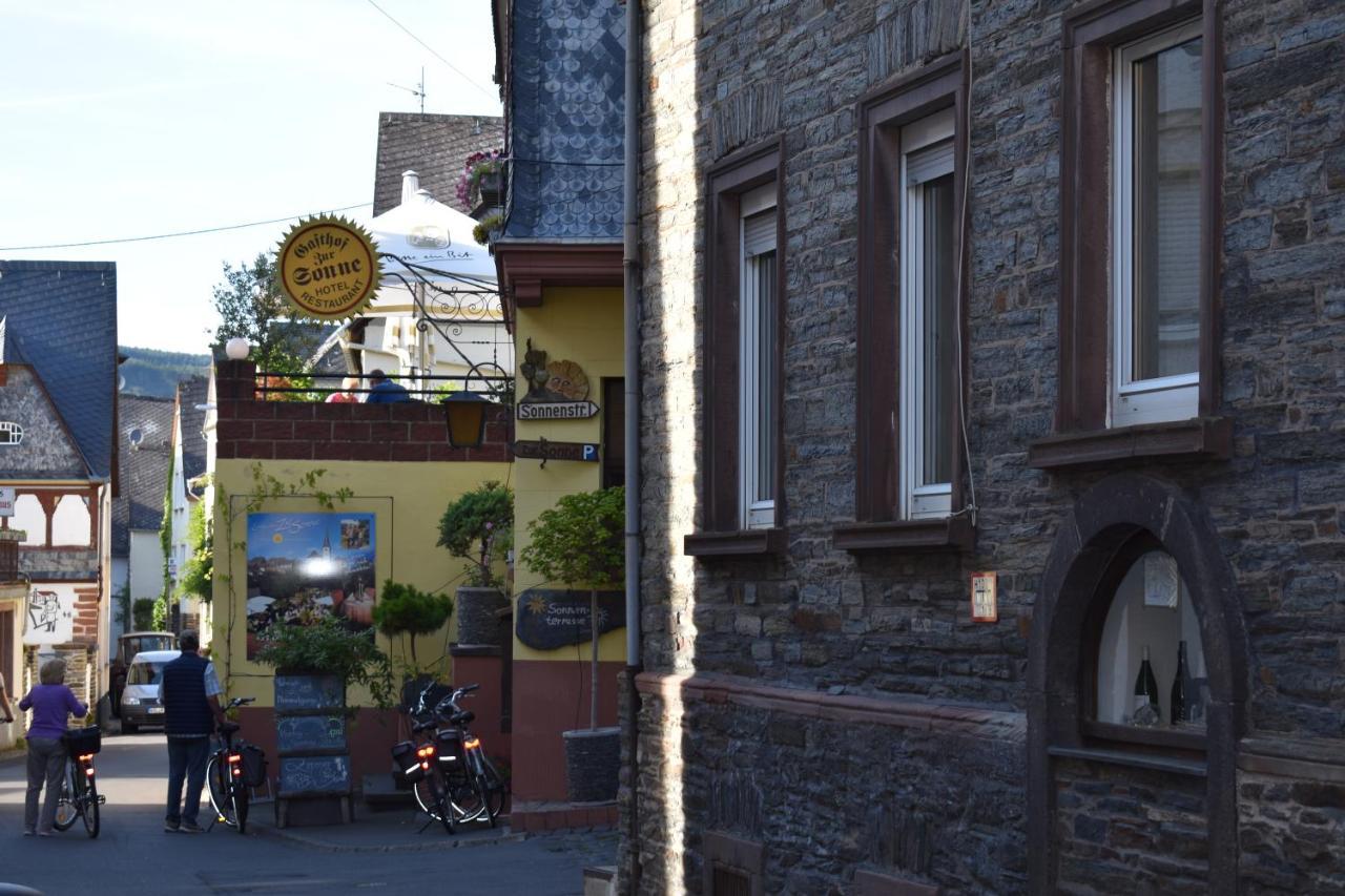 Landgasthof Zur Sonne Enkirch Exterior foto
