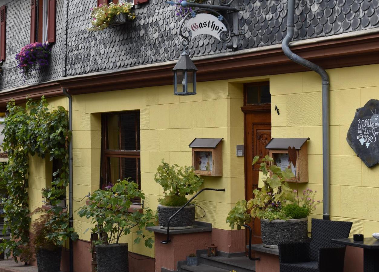 Landgasthof Zur Sonne Enkirch Exterior foto