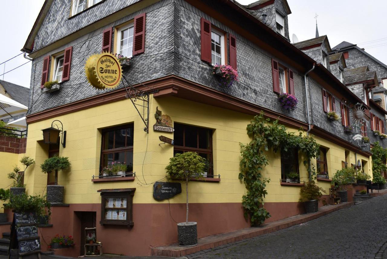 Landgasthof Zur Sonne Enkirch Exterior foto