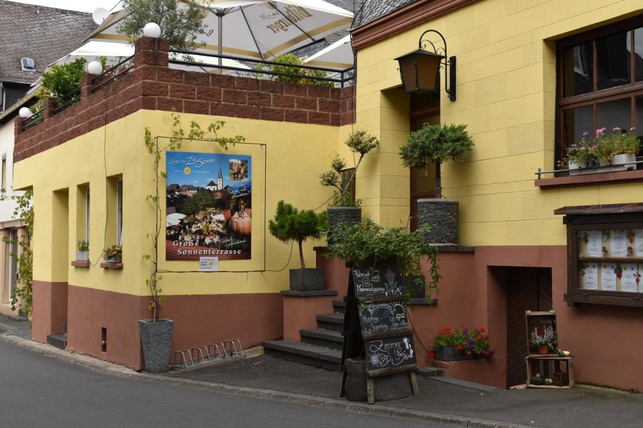 Landgasthof Zur Sonne Enkirch Exterior foto