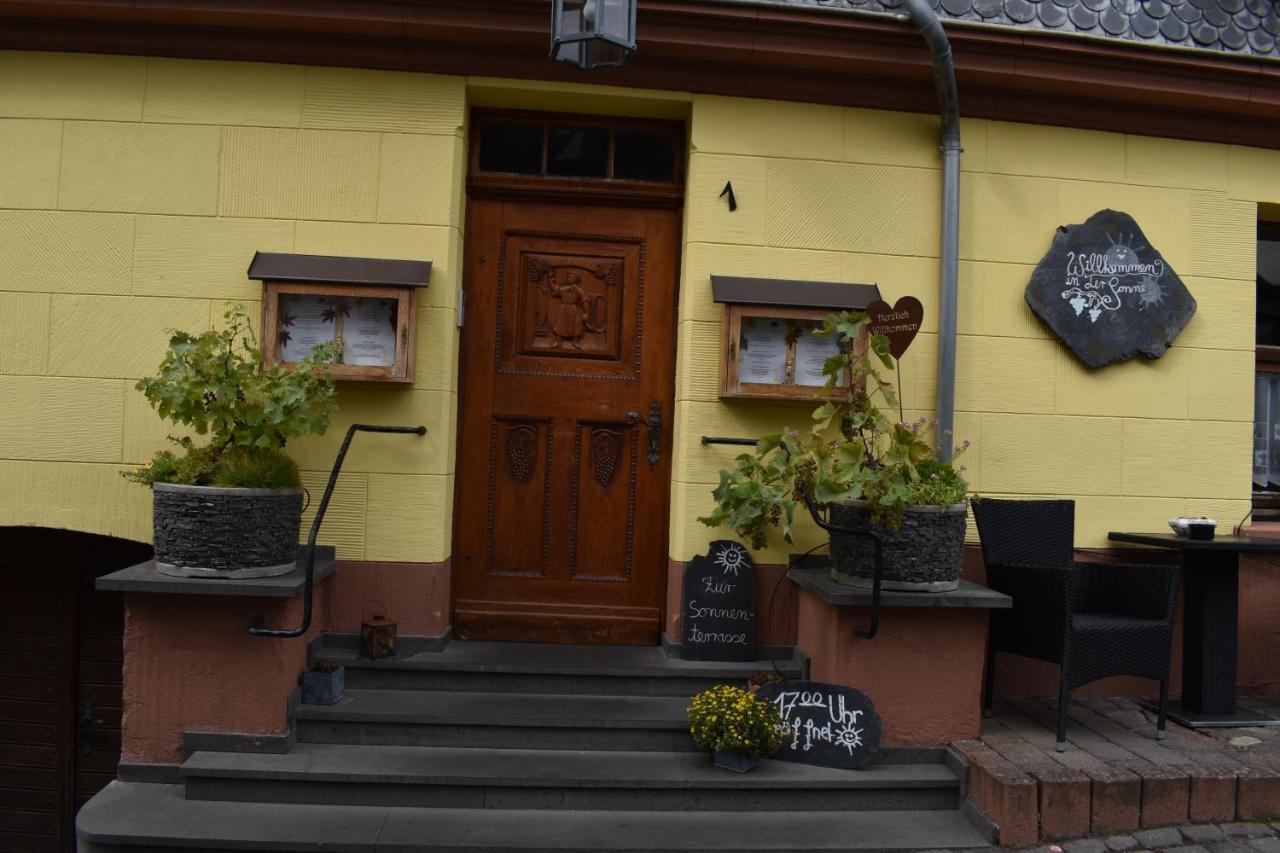 Landgasthof Zur Sonne Enkirch Exterior foto