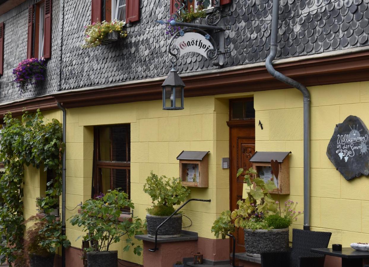 Landgasthof Zur Sonne Enkirch Exterior foto
